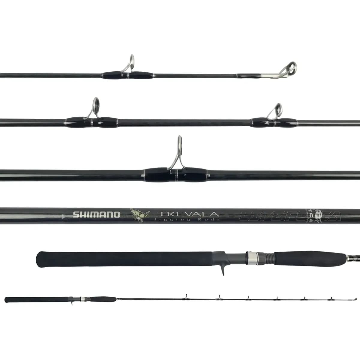 Vara Para Pesca Pesada Shimano Trevala (1,83m) 65-200lbs
