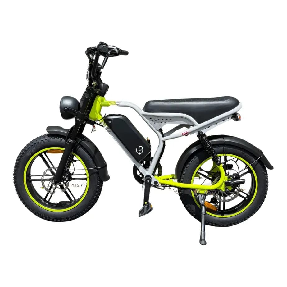 Bicicleta Bike Elétrica 1000w 48v20ah Bw1 Nfc Pro Scooter Cinza/verde 17