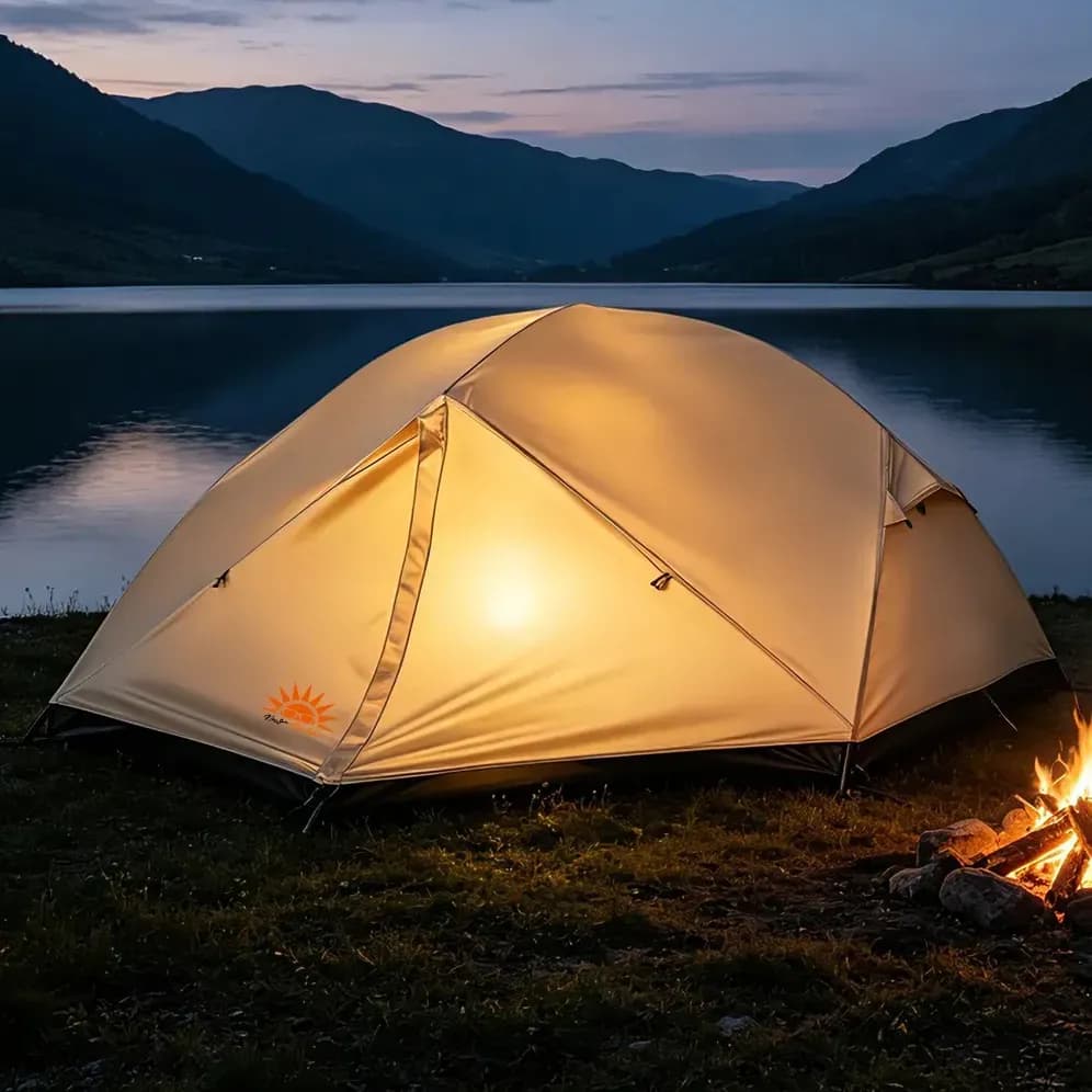 Barraca Iglu New Hawaii 2 Pessoas Camping Ultraleve Impermeável Silicone 3000mm