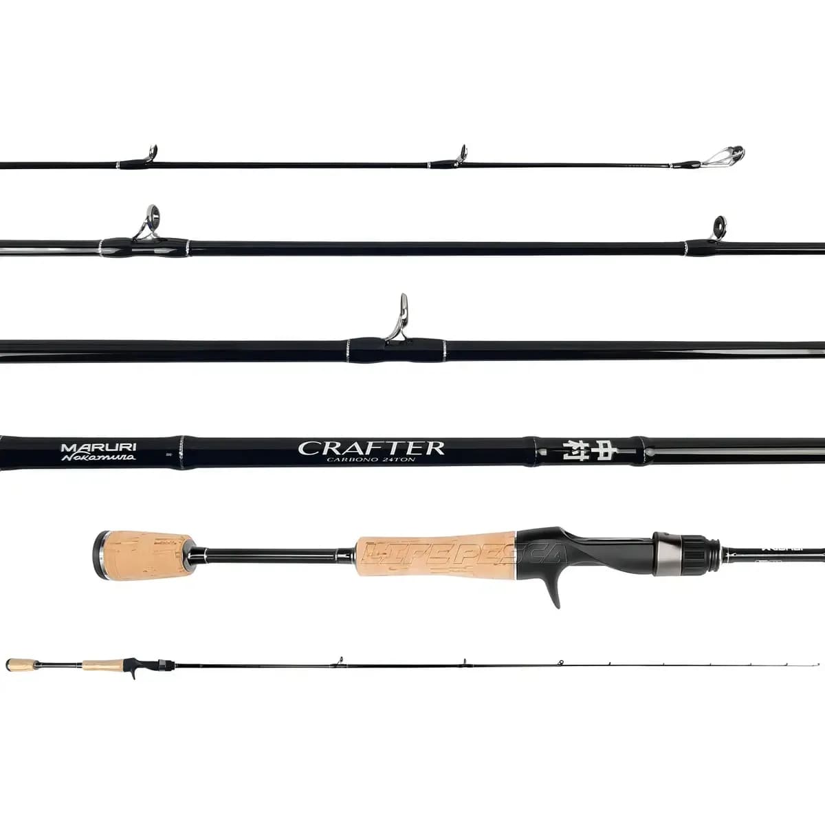 Vara P/ Carretilha Maruri Crafter By  Nakamura (1,83m) 20lbs