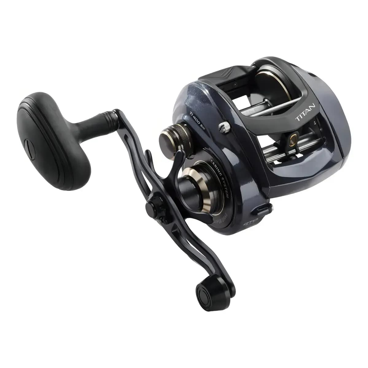 Carretilha Marine Sports Titan 400 Perfil  Alto Drag 14kg Direita