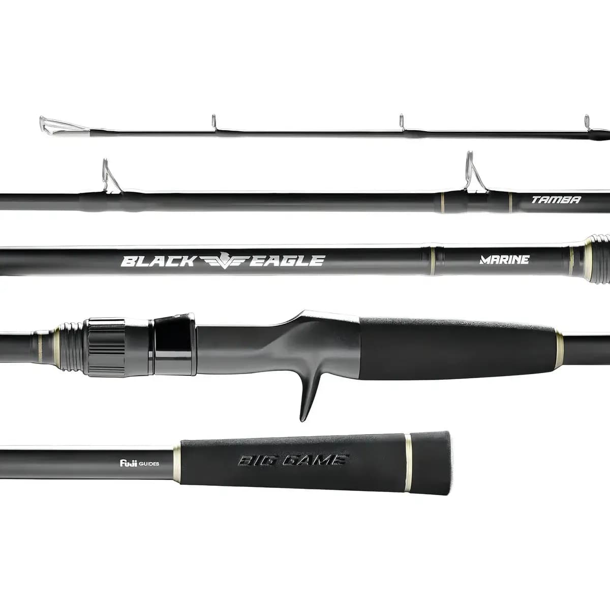 Vara De Pesca Marine Black  Eagle P/carretilha/2,44m/20-50lb
