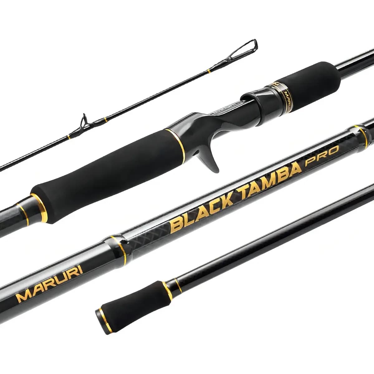 Vara Carretilha Maruri Pro C701 XH Black Tamba Pro 2,10  Inteira 60 Lbs