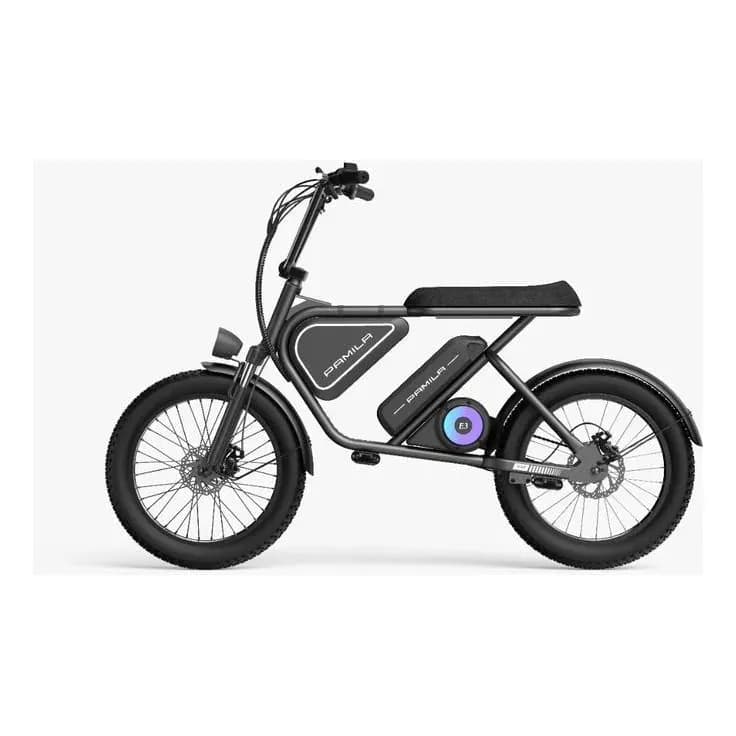 Bicicleta Elétrica 1000w 3 Modos 40km/h Sem Pedal Adulto Preto 20