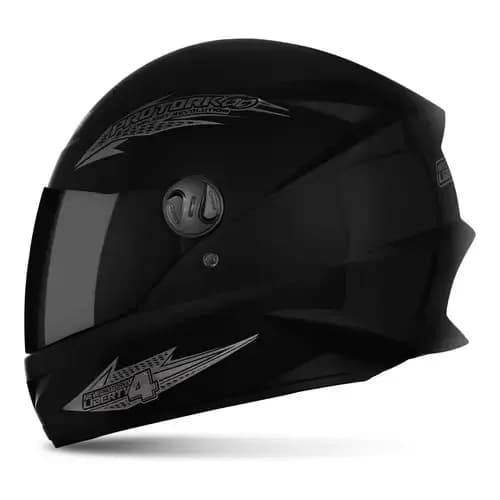 Capacete para moto integral Pro Tork New Liberty R8 preto-fosco fosco tamanho 57/58