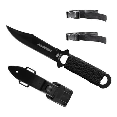 Albatroz Faca Tatica C/Bainha QS-M20