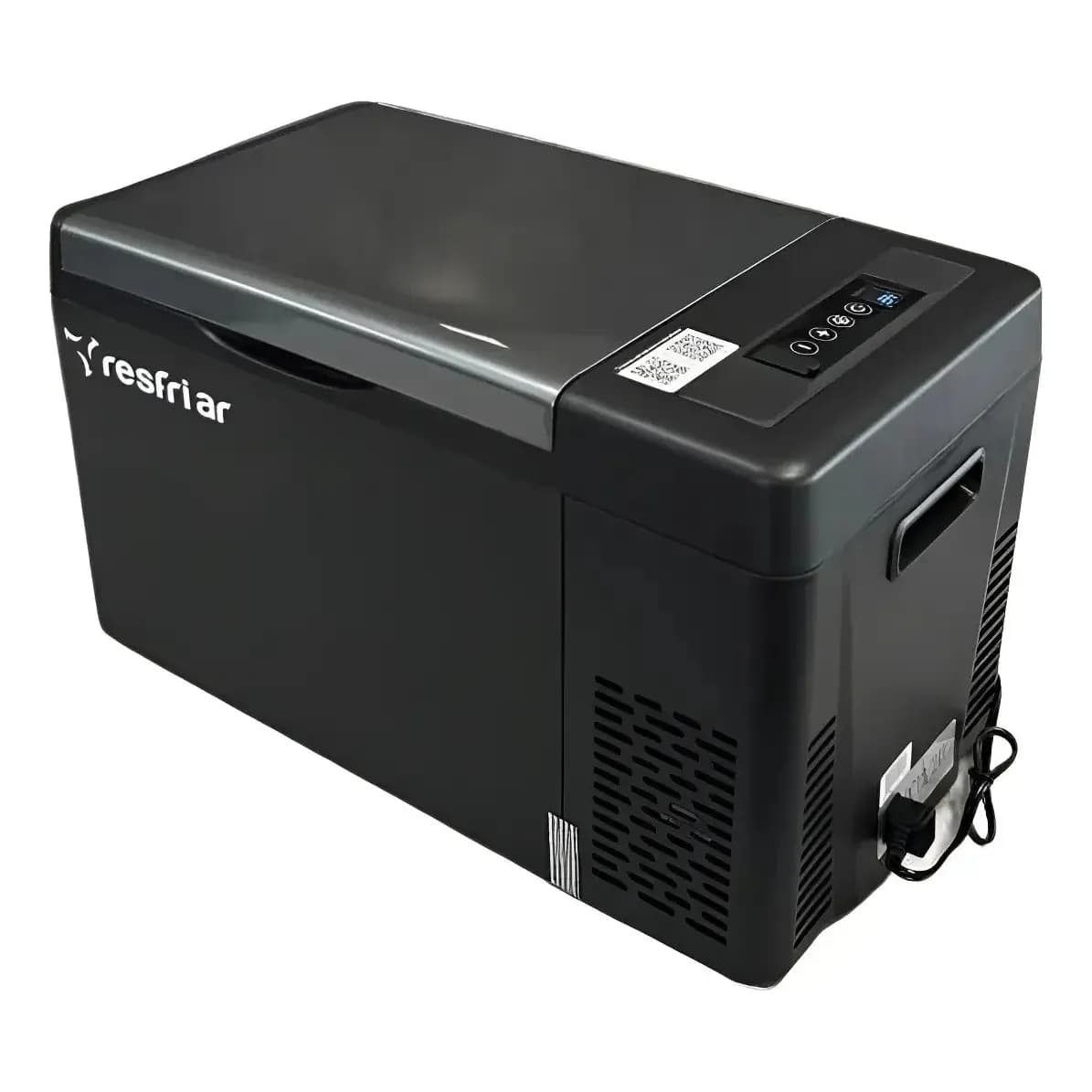 Geladeira Portátil 22 Litros Resfri Ar Com Bluetooth 12/24v Quadrivolt