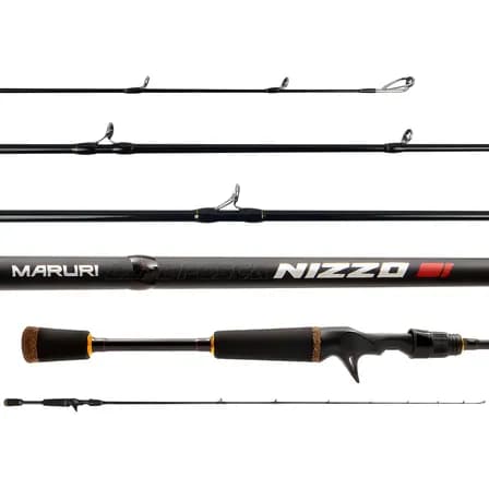 Vara Carretilha Nizzo C-581l 1,73m 6-12lbs 1 Parte - Maruri Cor Preto