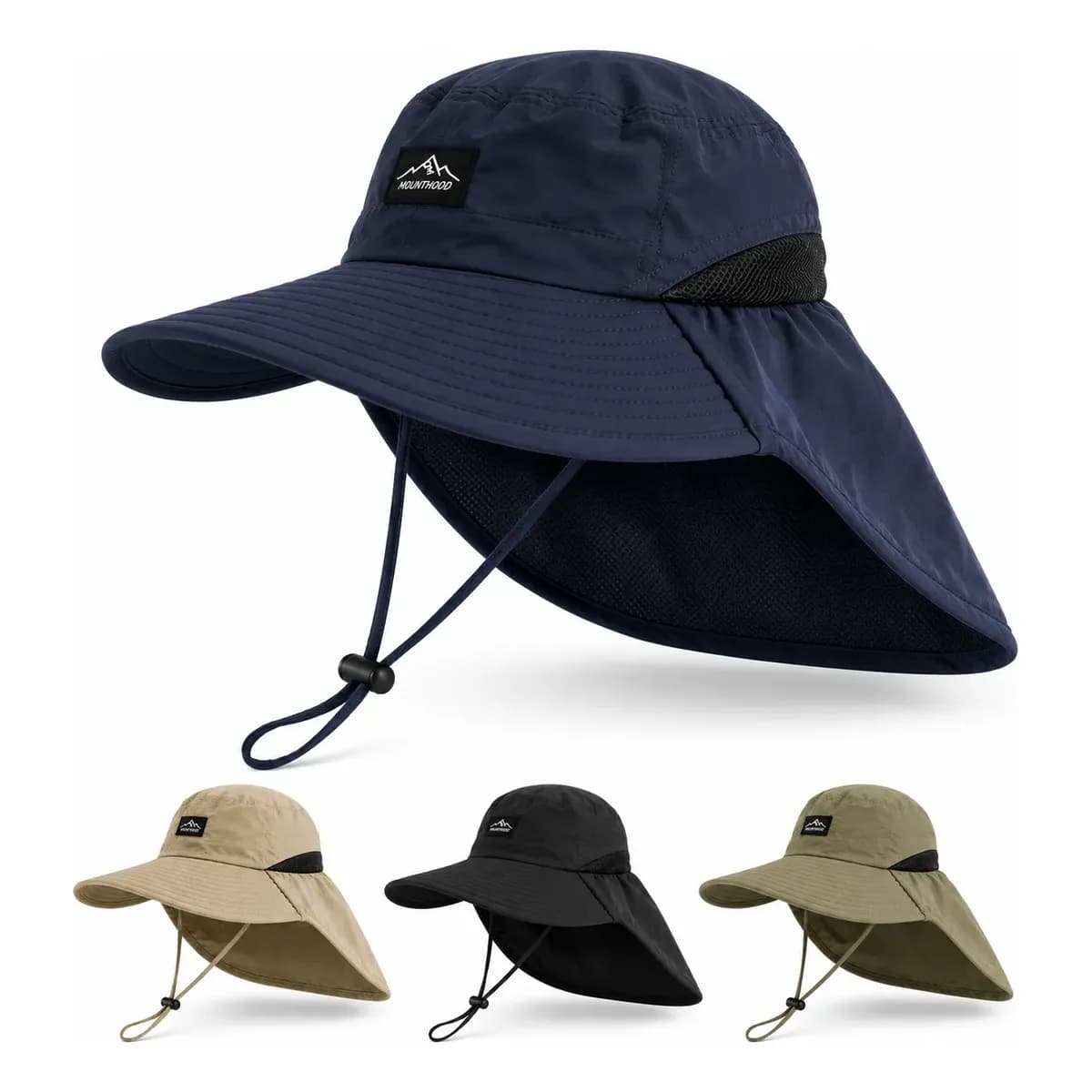 Chapéu Pescador Proteção Uv Respirável - Trilha, Caminhada Azul Único