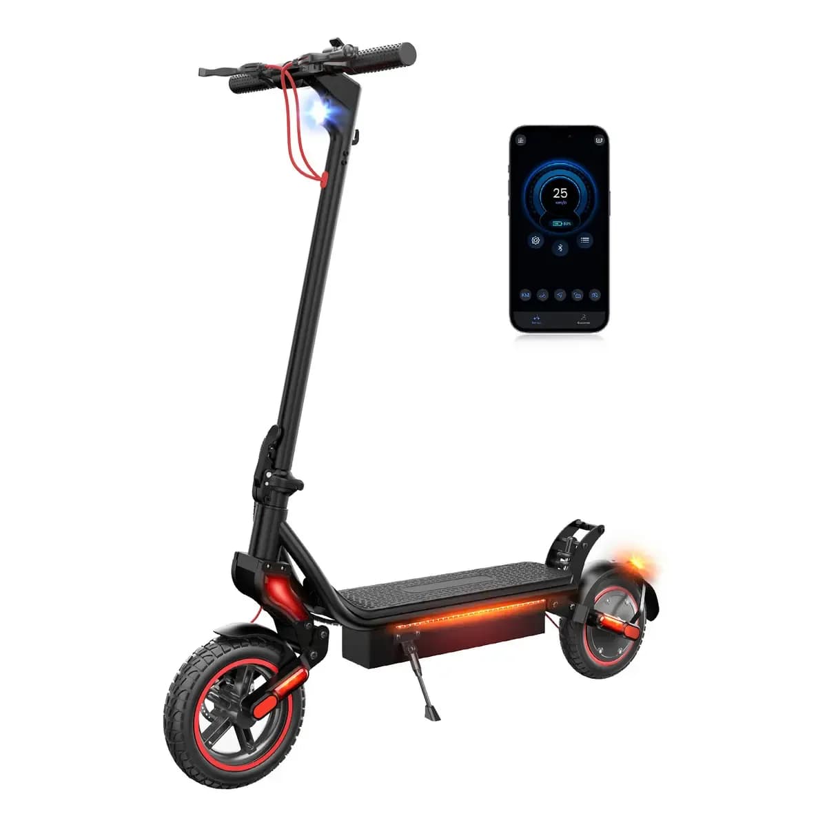Patinete Elétrico Lambo W8 para Adulto, 750W e 40 km/h com Bateria de 48V 14Ah
