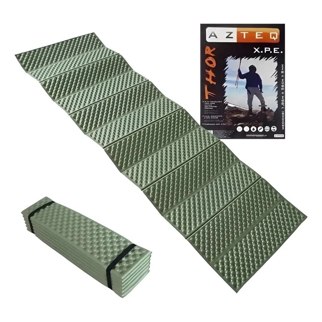Isolante Térmico Camping Azteq Thor 1,80mx50cmx8mm