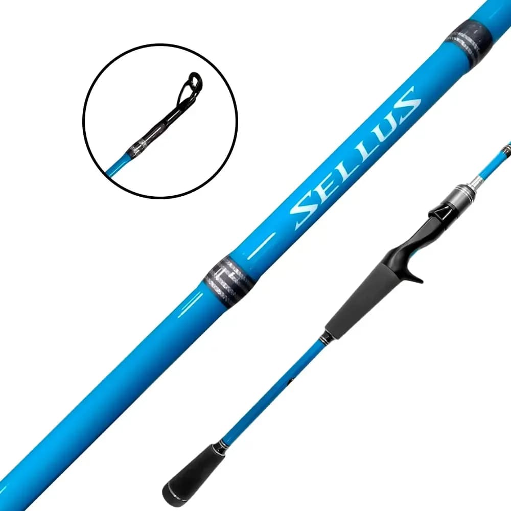 Vara De Pesca Para  Carretilha Sellus 1,98m 8-17lbs - Shimano