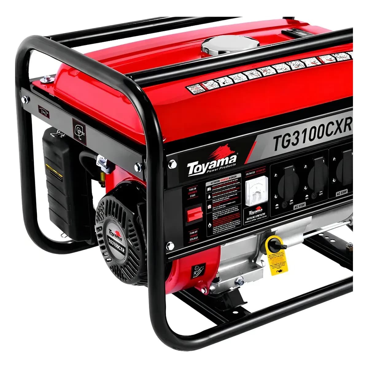 Gerador Portátil Toyama Tg3100cxr 3.1 Kw Gasolina Bivolt Avr