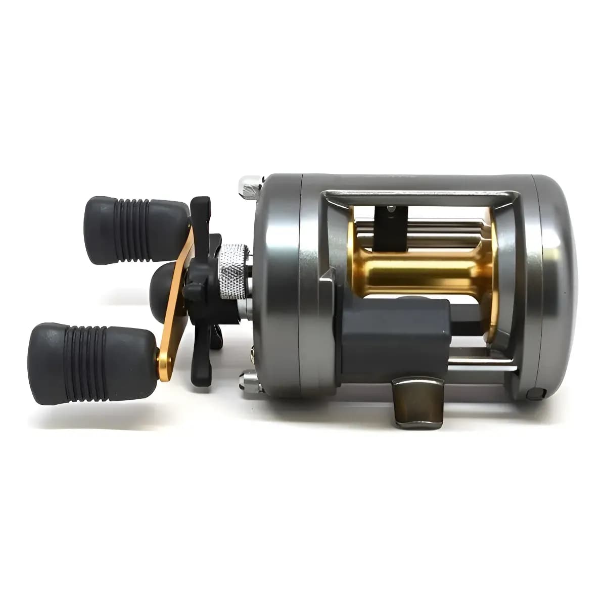 Carretel carretilha Shimano Corvalus 400 esquerdo color cinza