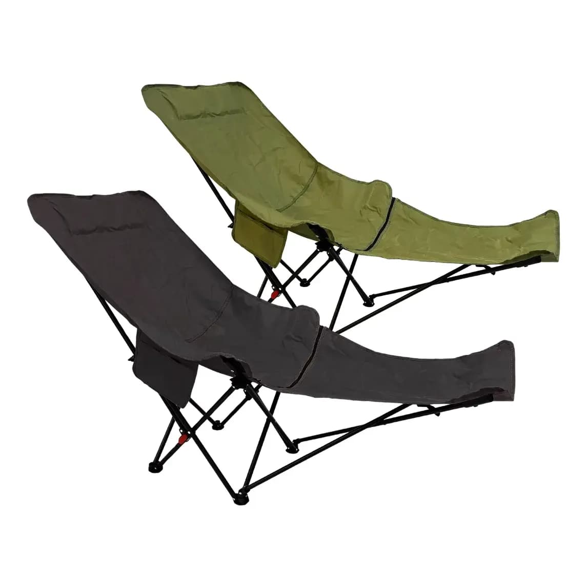 Cadeira Ajustavel Dobravel 2 Em 1 Camping Pesca Com Bolsa