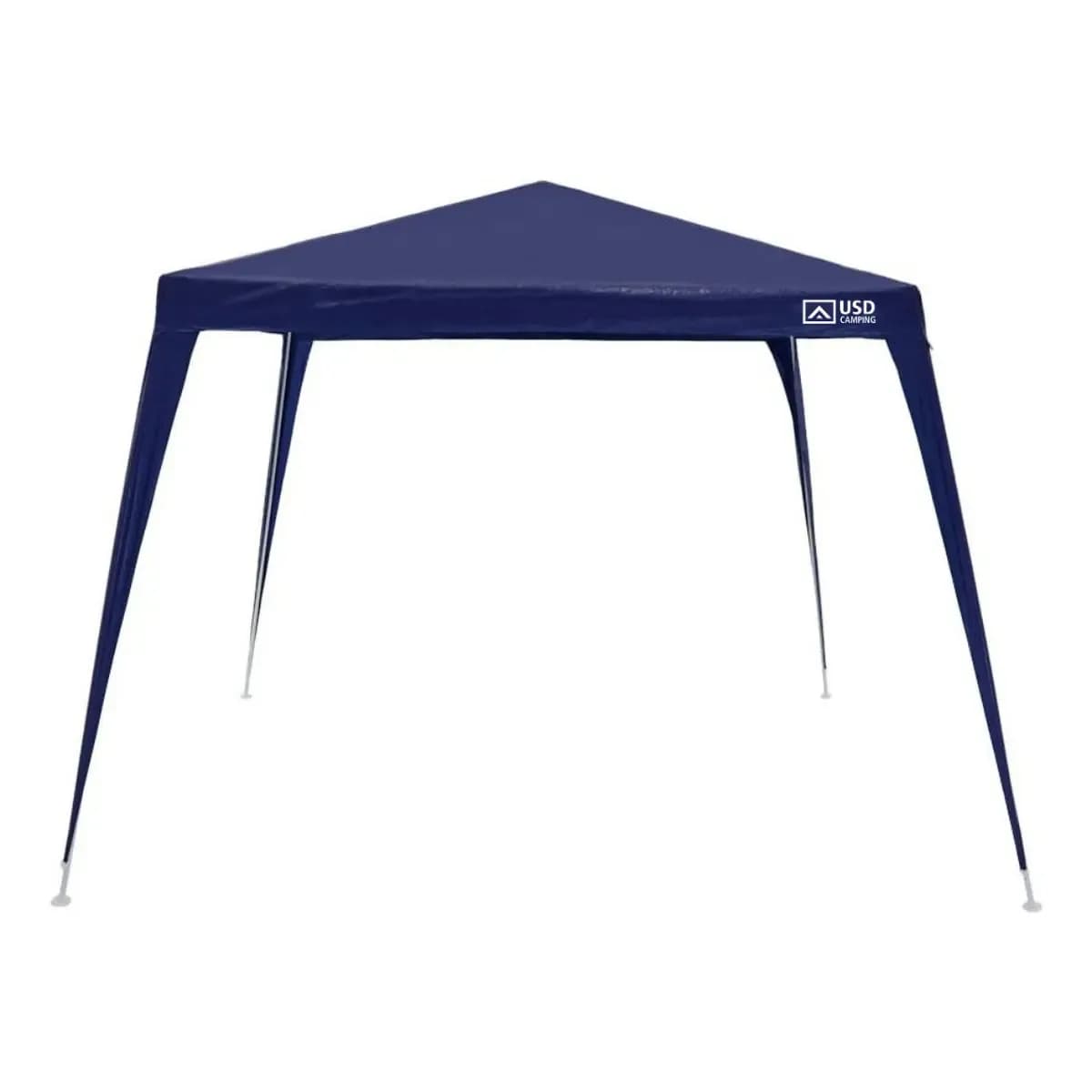 Tenda Gazebo Azul Polietileno 3x3 Metros Desmontável Camping Praia Pesca USD Cor AZUL