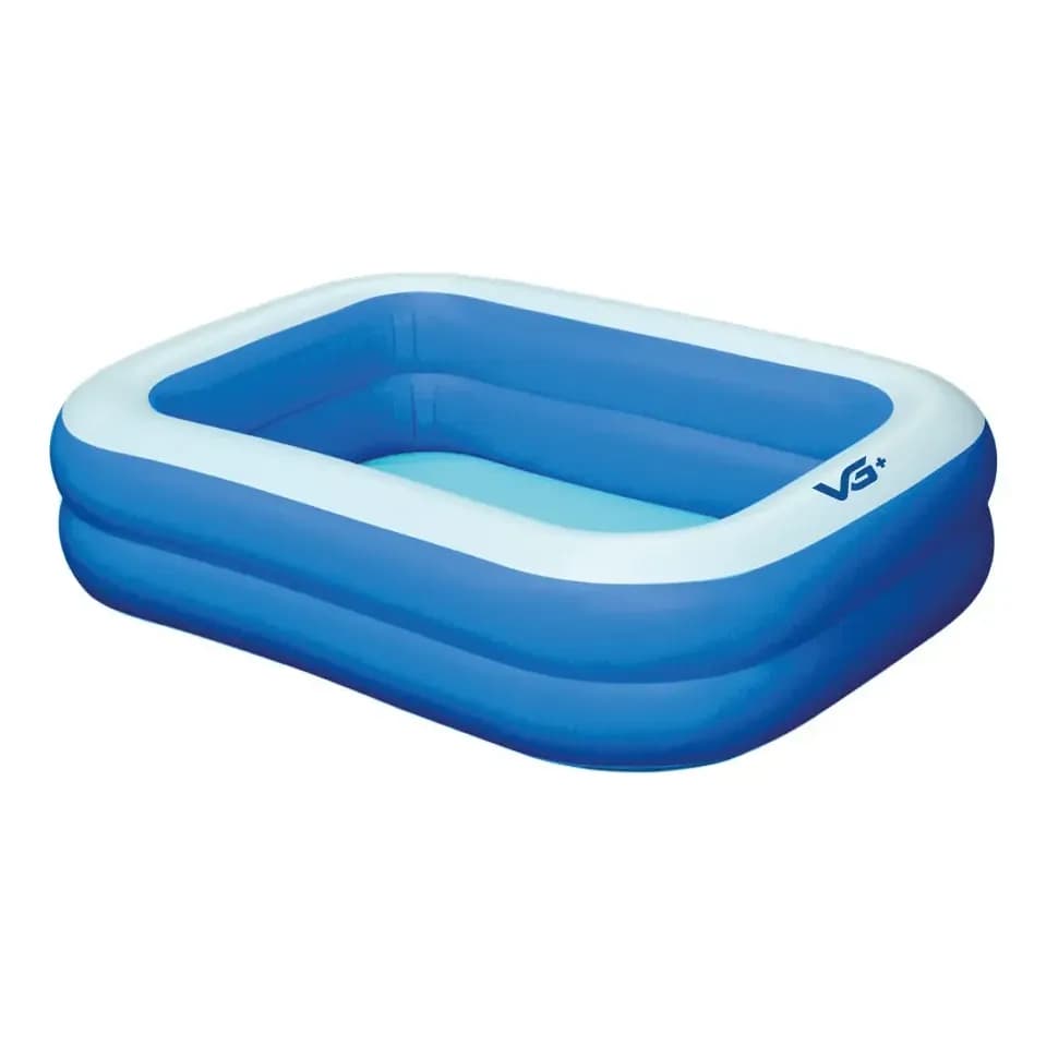 Piscina Inflável 302 Litros Retangular Pvc 150 X 110 Cm Vg