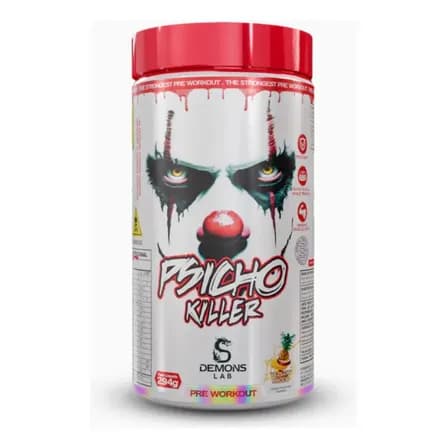 Suplemento Nutricional Demons Lab Psico Killer em Pó 294g de Yellow Blood