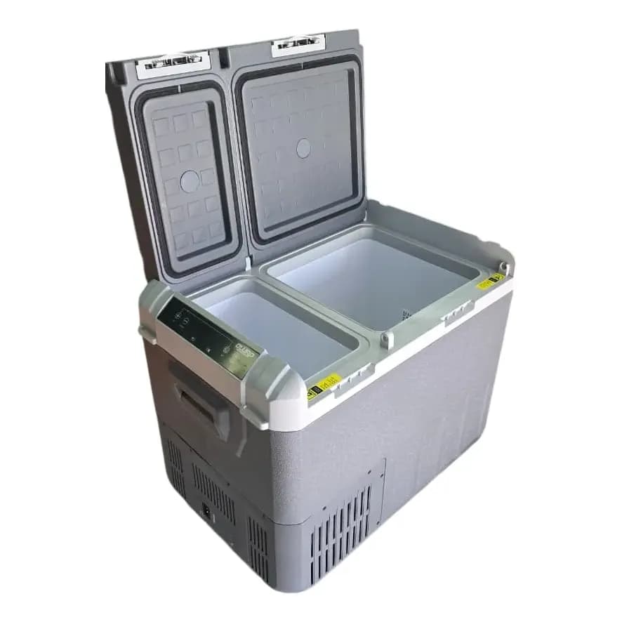 Mini Geladeira Portátil 35l Duas Portas Ônibus Caminhão Van 12v/24v/110v/220v