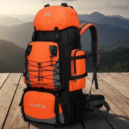 Mochila Cargueira 90l Camping Trilha Viagem Montanhismo