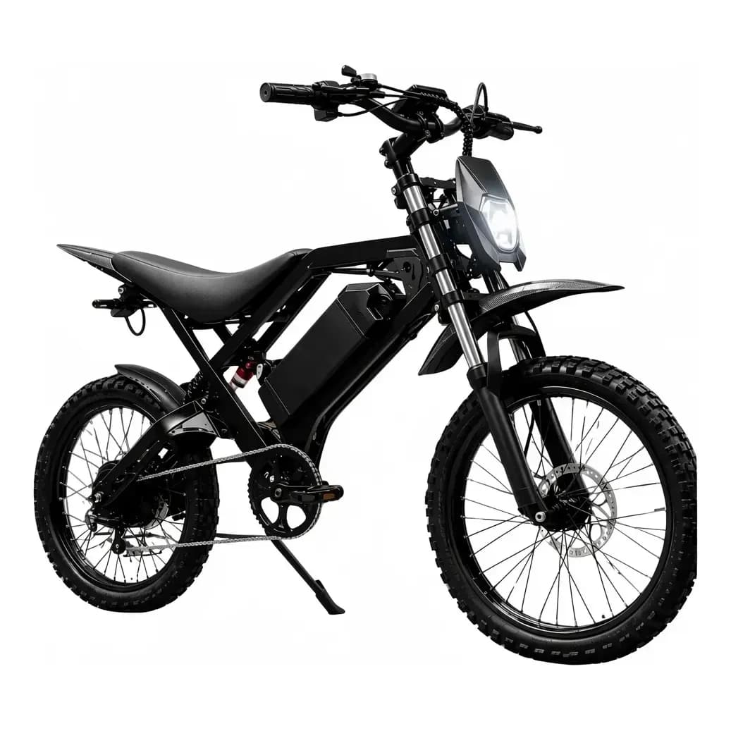 Bicicleta Eletrica Bike 1000w Alarme Nfc D50 Motocross Inow Preto 20