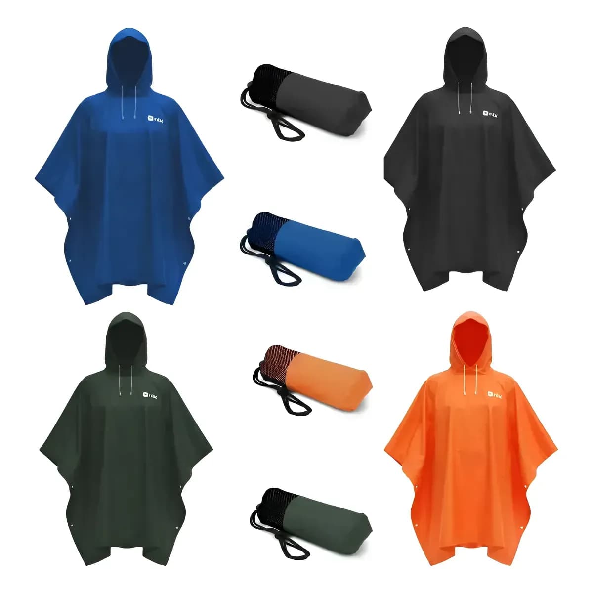 Nautika Capa De Chuva Poncho Impermeável