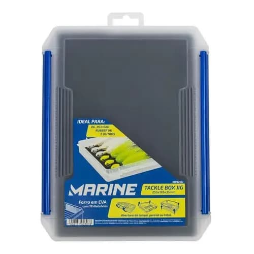 Caixa Organizador  Pesca Marine Sports MTB 255J Transparente 25.5x19.5x3.5 cm