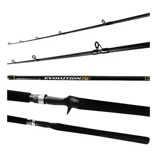 Vara de Pesca Marine Sports  Evolution G3 C601H 1,83m Para Carretilha Carbono 20-40 lb