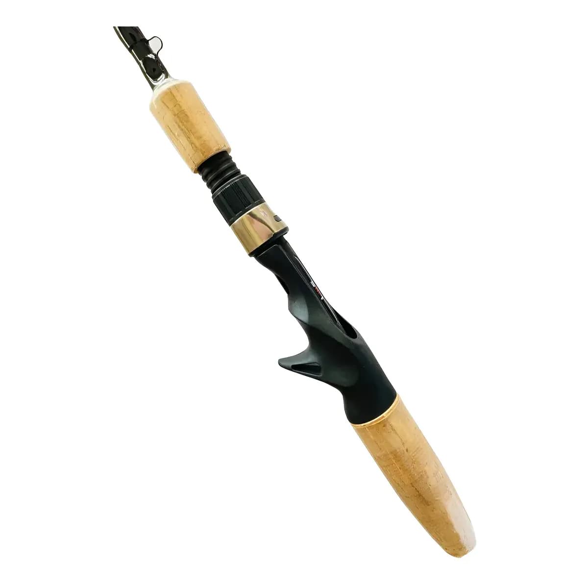 Vara Pesca Tucunare Robalo Black Bass Lumis Invokada 6-17lb Cor Preto
