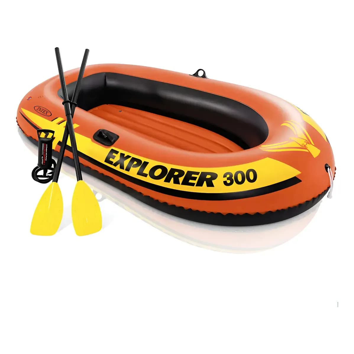 Bote Inflavel Com Remos E Bomba De Ar Manual Explorer 300