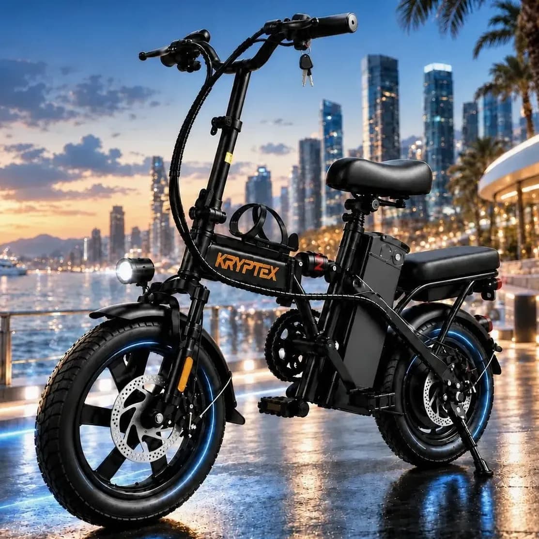 Bicicleta Elétrica Adulto Dobrável 500w 48v 10ah Urbana