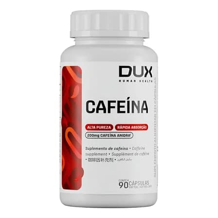 Cafeina Dux 200mg 90 Capsulas