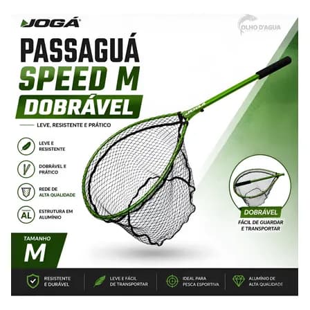 Passagua Speed M Emborrachado Jogá Resistente Dobravel