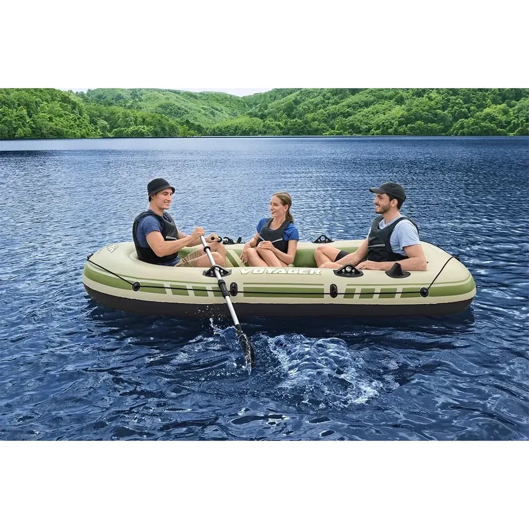 Bote Inflável Bestway Hydro-force Voyager X3 Completo 3p