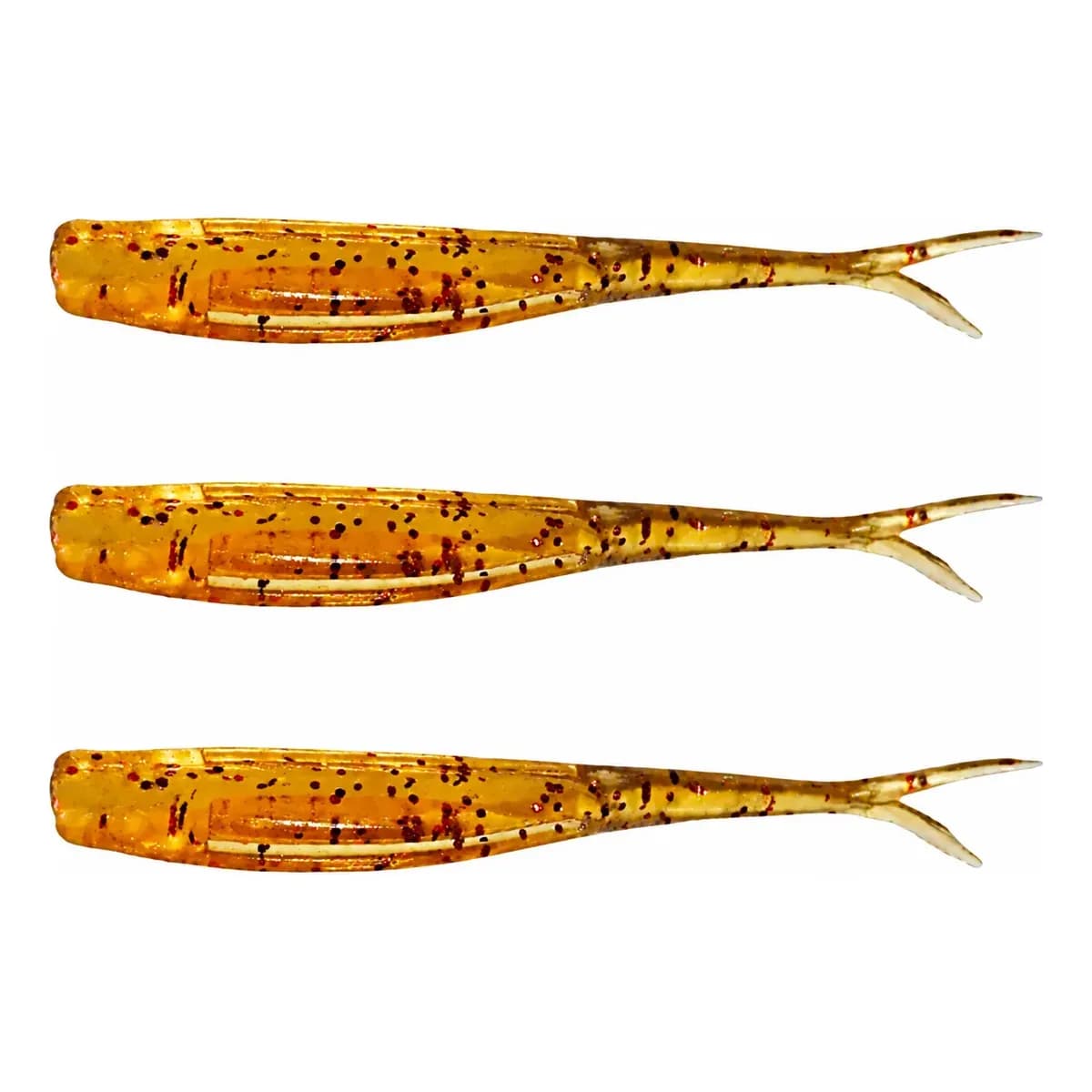 Isca Fit Shad Lopes Artificial Borracha 3 Unidades 11 Cm