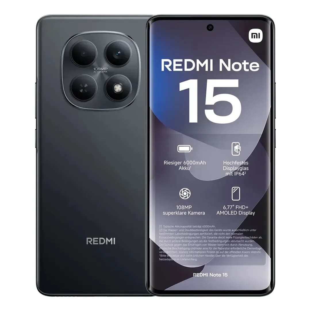 Redmi Note 15 128/6GB - 128GB, 6GB RAM
