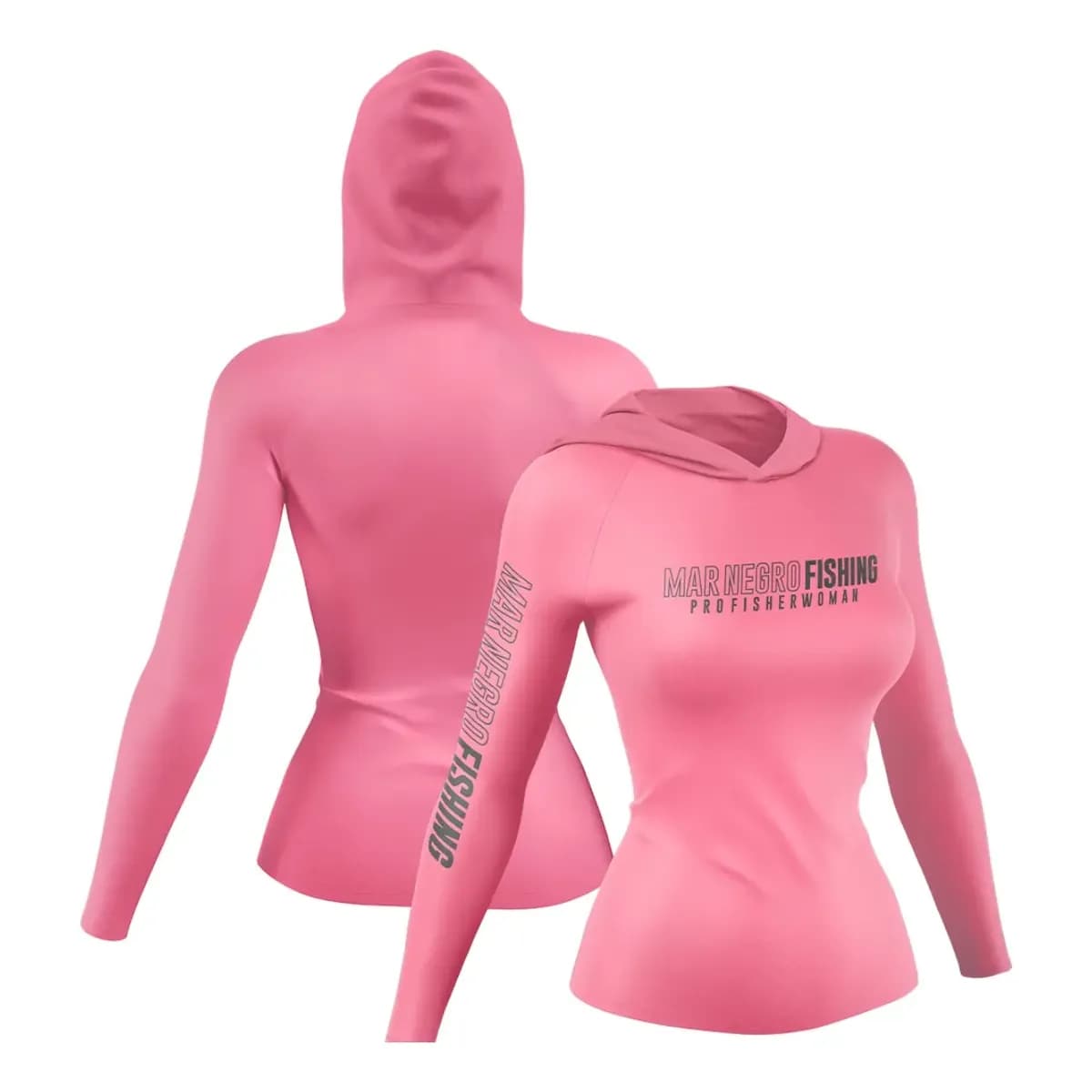 Camiseta Pesca Feminina Mar Negro X Protection Zig Zag