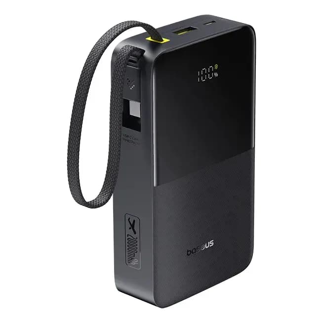 Power Bank Baseus Turbo Bipow2 Pro 20000mah 22.5w Cor Preto