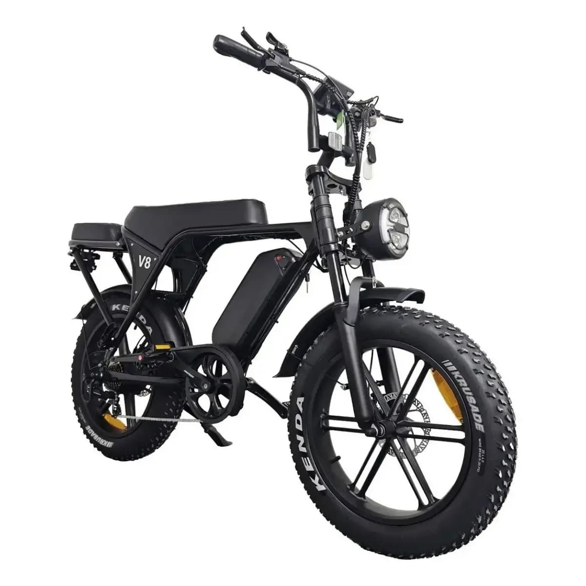 Bicicleta Elétrica Zurbe V8 Pro 750w 32km/h Freio Hidráulico Cor Preto