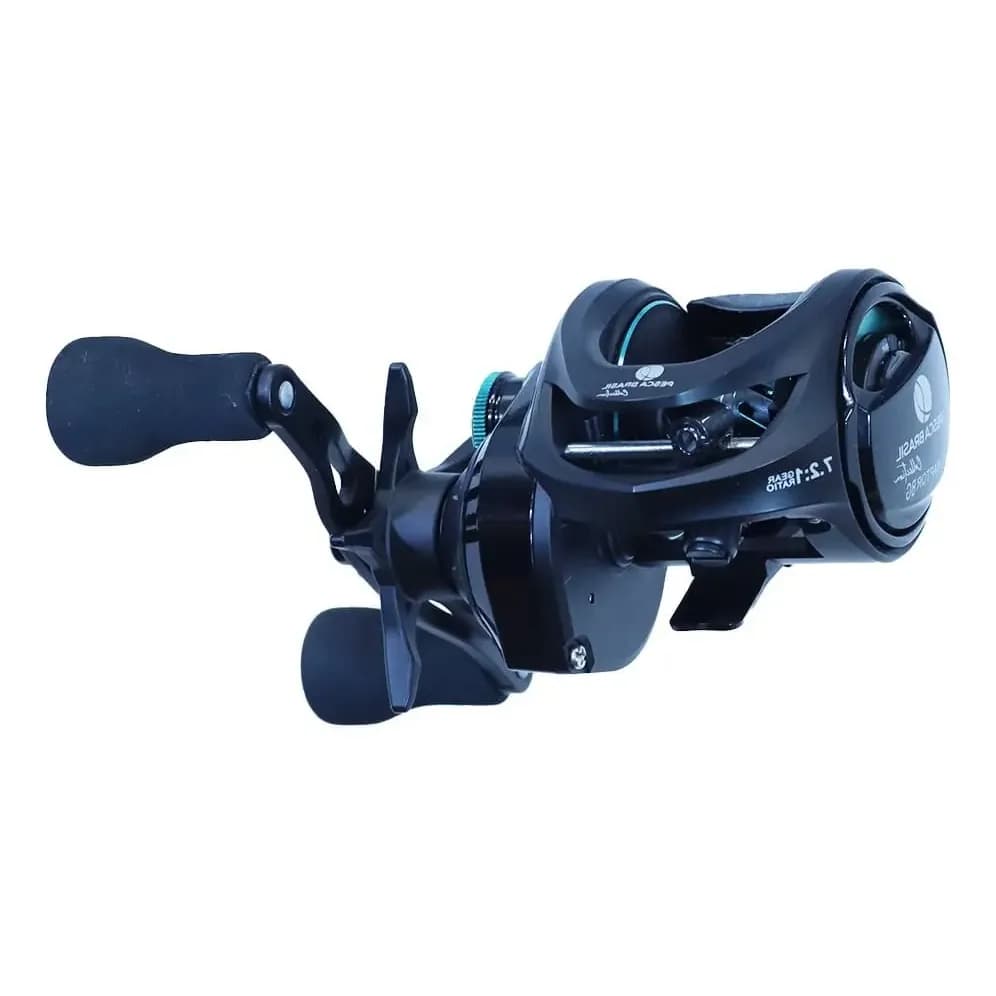 Carretilha Direita Raptor Big Game Em Carbono Pesca Brasil