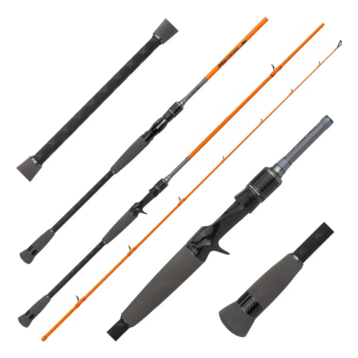 Vara Saint Plus Pro Tamba 2,70 Orange - Carretilha 2 Partes