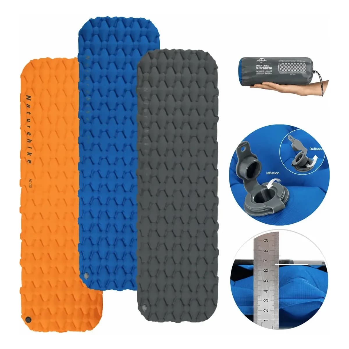 Isolante Inflável Ultralight Naturehike Fc-10