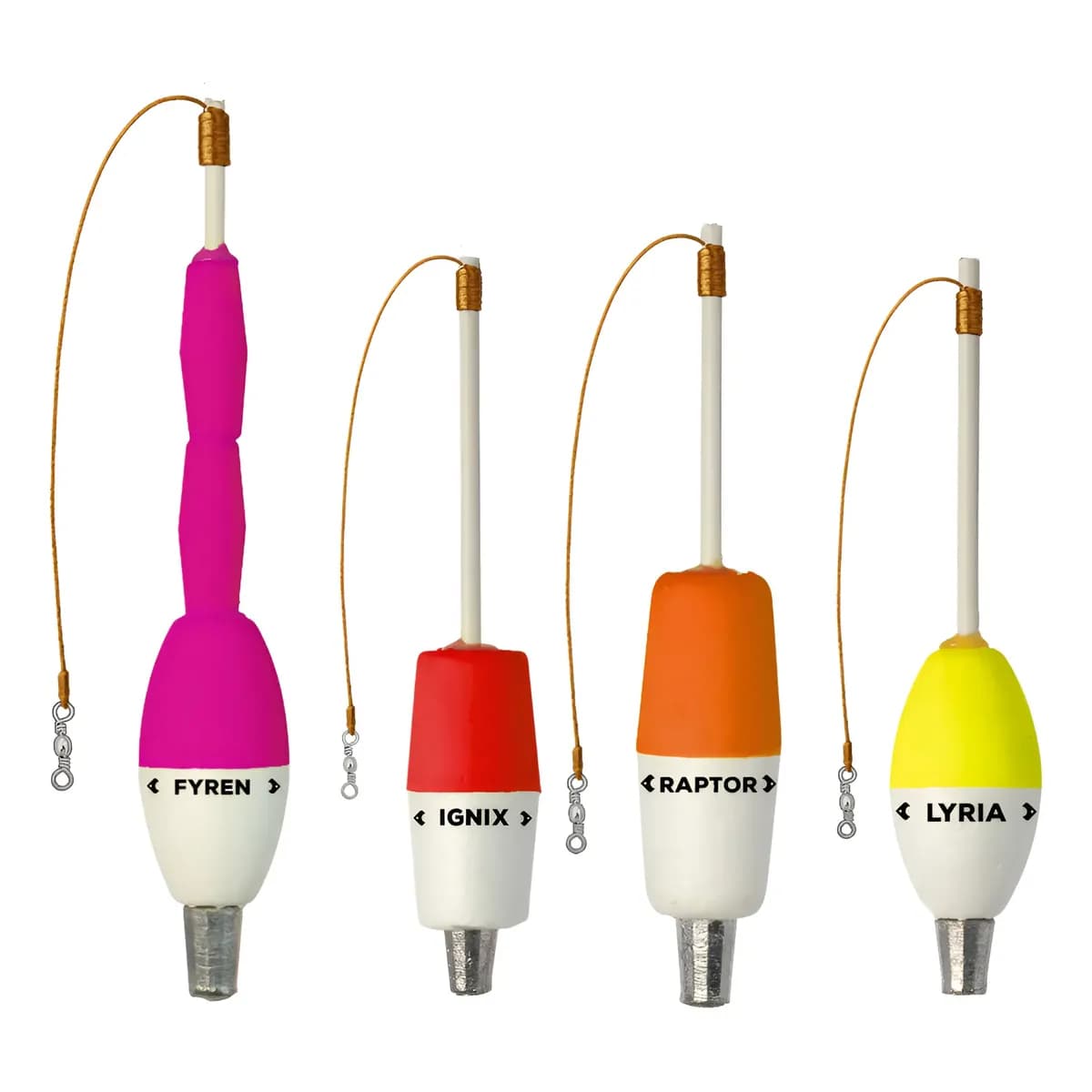 4 Boia De Pesca  Torpedo Arremesso Fyren Lyria Raptor Ignix