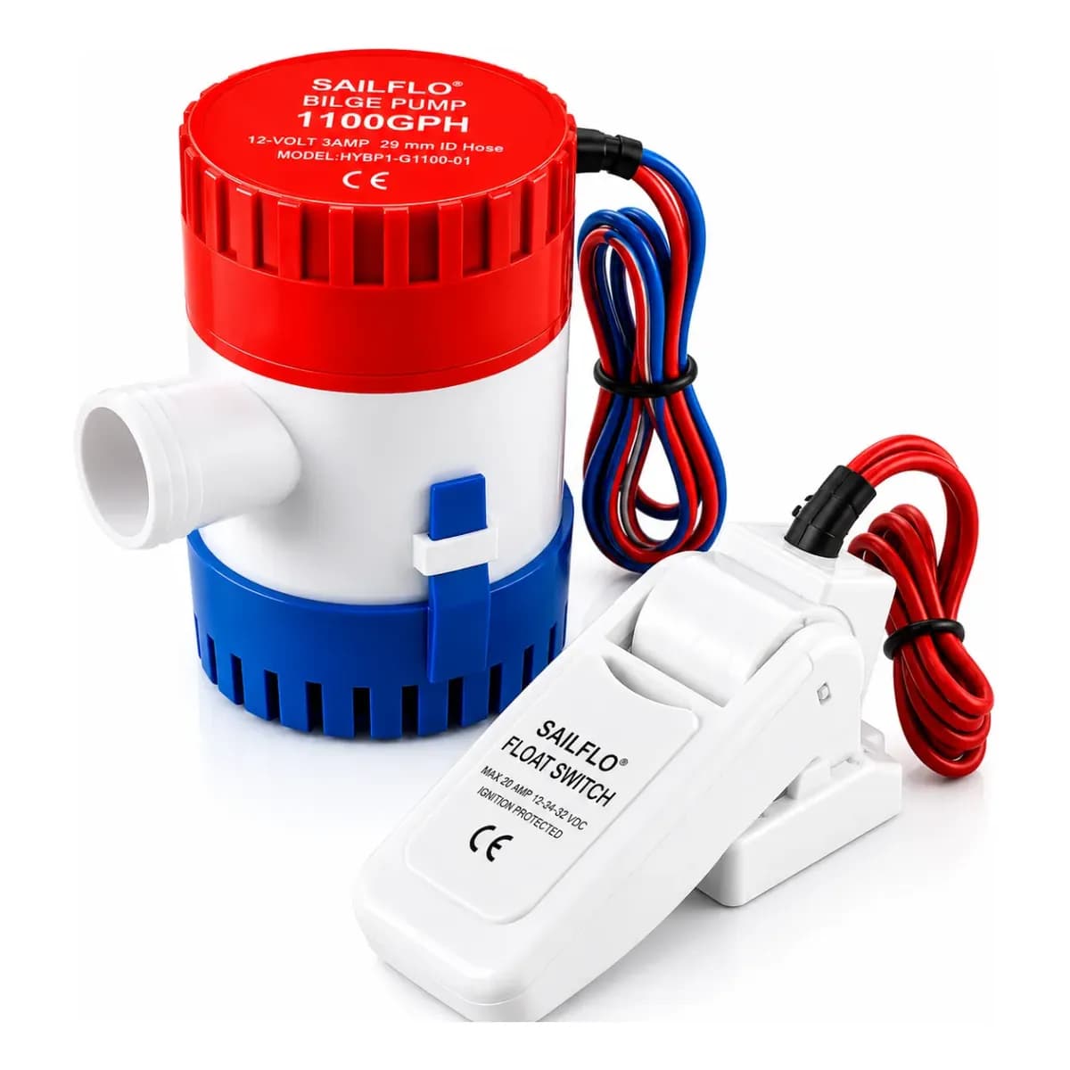 Bomba Porão 1100Gph 12v + Boia Automática