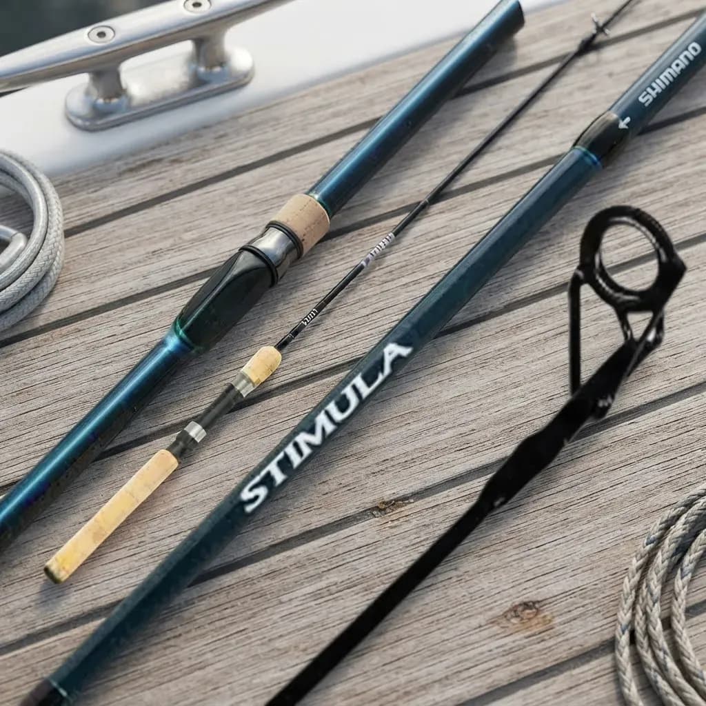 Vara P/molinete Shimano Stimula Sts66m2c 1,98m 12lb 2 Partes
