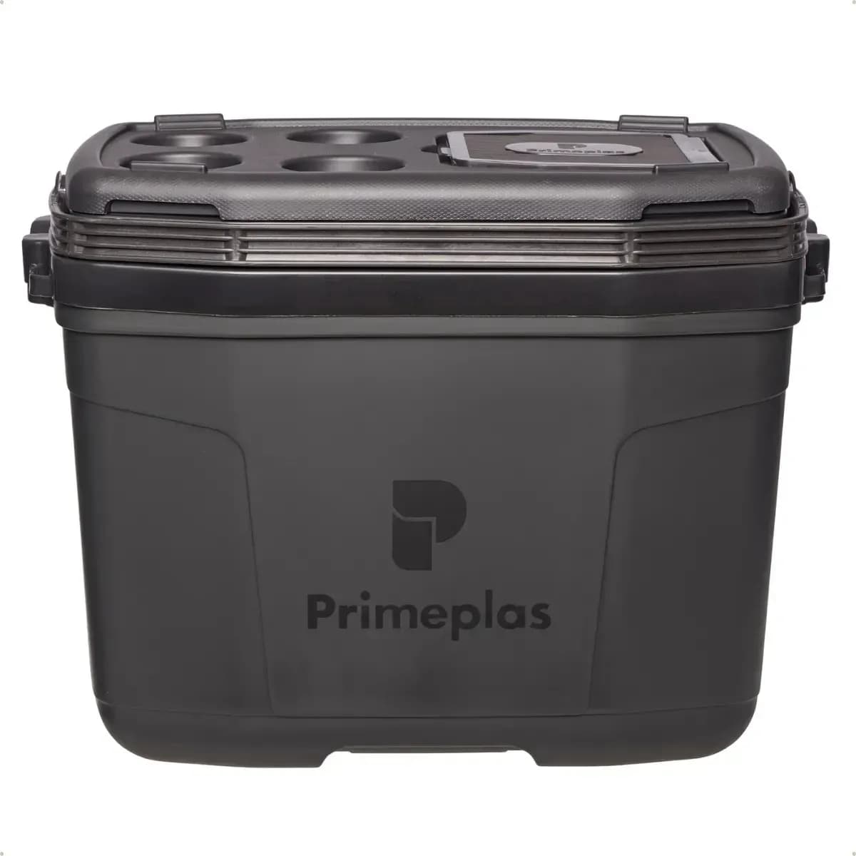 Caixa Termica Grande Primeplas 32 Lt Com Isolamento Na Tampa Preto