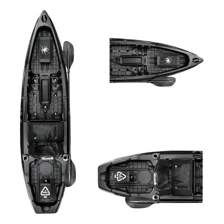 Caiaque Titanium Touring E Fishing Black Brudden Náutica