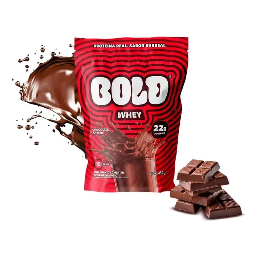 Bold Whey Chocolate Ao Leite 450g
