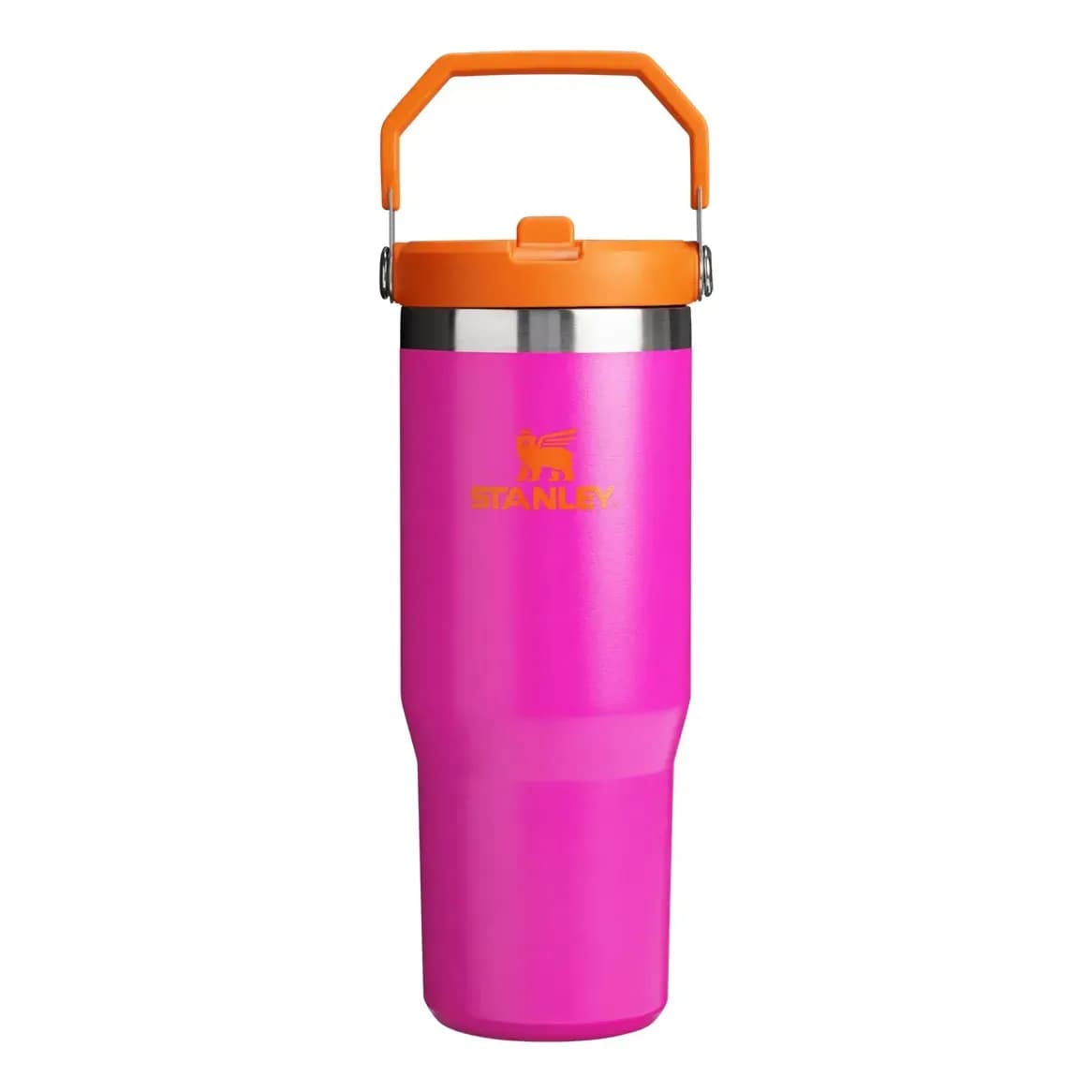 Garrafa Térmica Stanley Tumbler Flip Straw Vivid Violet 887ml