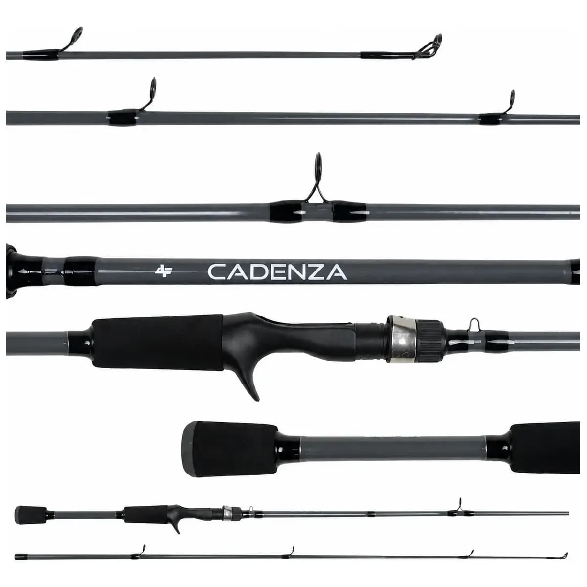 Vara P/ Carretilha Albatroz Cadenza 1,68m 8-17lbs - 2 Partes